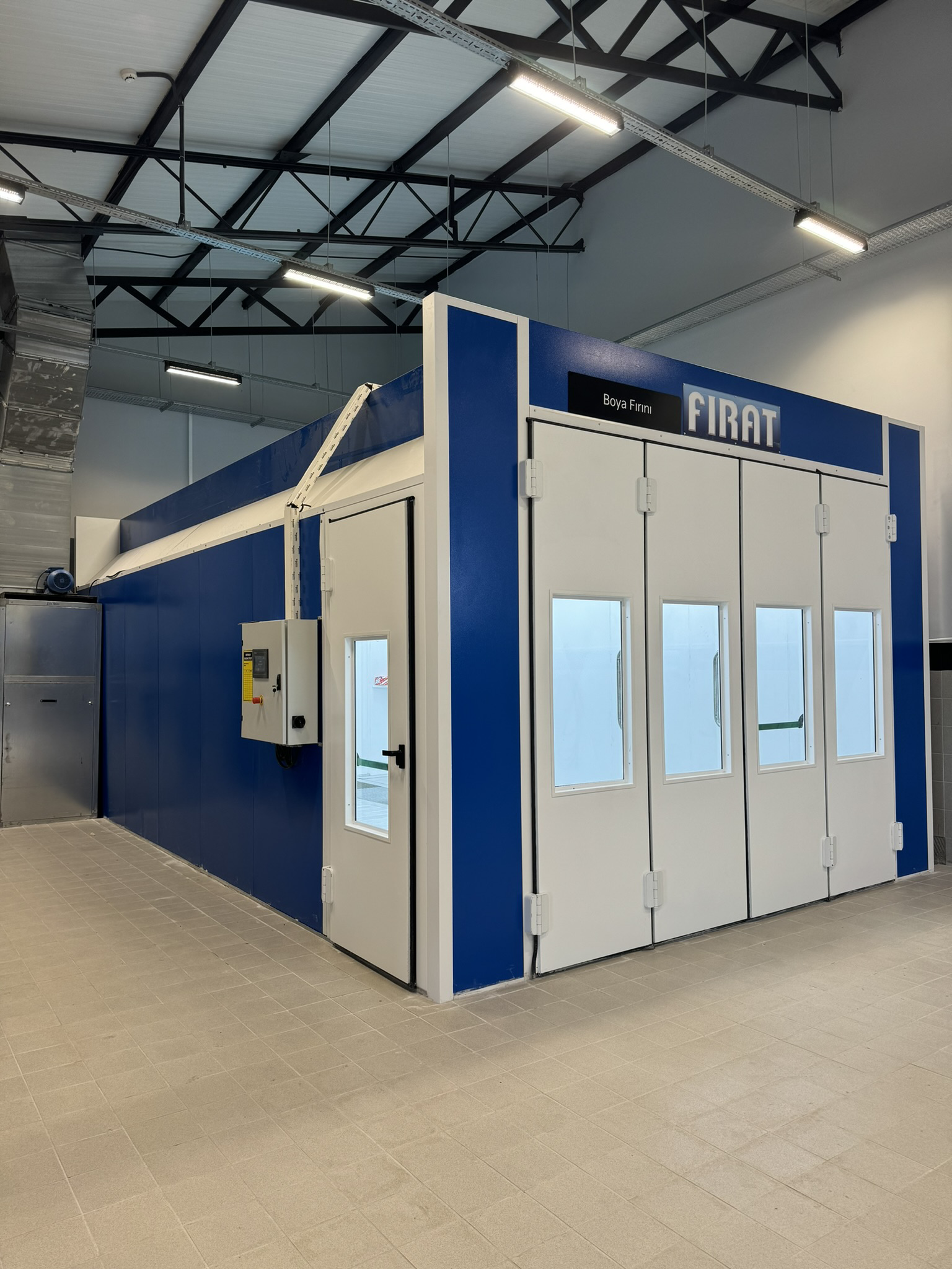 7 Metre Fırın Boya Kurulumu